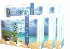 沖縄土産 雪塩ちんすこう (小) 24個入(2個入り×12袋)×5箱セット